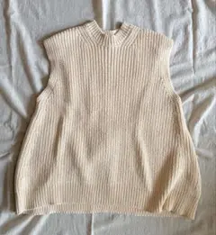 【美品】MACHATT チャンキーコットンベストのサムネイル
