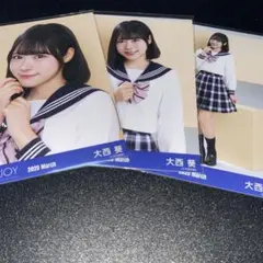 ≒JOY ニアジョイ 大西葵 生写真 コンプ イコノイジョイ2024衣装②
