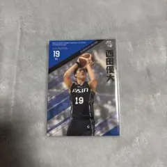 B.LEAGUE 西田優大選手 シーホース三河 サイン箔押しレアカード - メルカリ