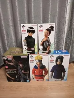 NARUTO 一番くじ　フィギュア 5体セット
