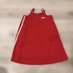 BREEZE 赤 ノースリーブワンピース 110