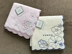 TOCCA タオルハンカチ　2枚セット