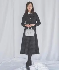 Swingle ツイードワンピース 新品未使用 - メルカリ