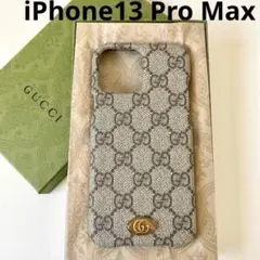新品 GUCCI グッチ iPhone13 Pro Max GGススマホケースのサムネイル