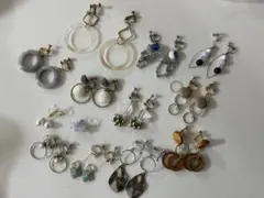 イヤリング　フープ　キラキラ　ラウンド　まとめ売り