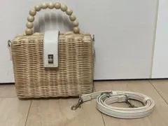 【新品】Moussy マウジー カゴバッグ ボックス 2way ミニショルダーのサムネイル