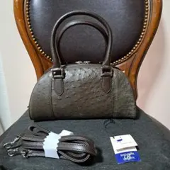 ☆最終価格☆オーストリッチ新品ミニバッグ