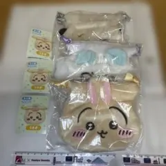 ちいかわおかお巾着2の3種セットです。