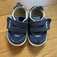 IFME ネイビー スニーカー ベルクロ 13せンチ 幅広