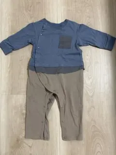 GU カバーオール ロンパース 80cm