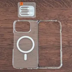 極美品Spigen Pixel 10 Pro Fold ケース クリア 黄変遅延