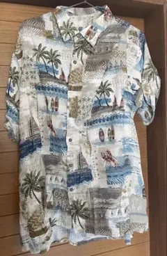 Batik Bay アロハシャツ 半袖 総柄 サーフボード ヨット