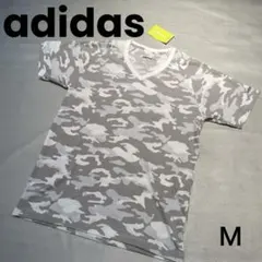 新品　アディダス　ラグランスリーブスリーブ Ｖネック Ｔシャツ　Ｍサイズ