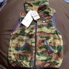 リバーシブル迷彩柄ベスト 110cm