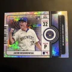 Jacob Misiorowski Topps 2026 レアホログラム RC