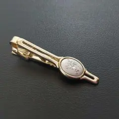 BURBERRY　バーバリー　ネクタイピン　シルバー×ゴールド色