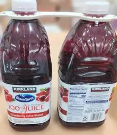 Kirkland Signature クランベリージュース 2.83L×2本のサムネイル