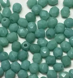 3460 チェコ ヤブロネクスファイアポリッシュ 3mm グリーン系