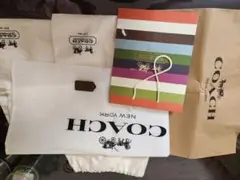 COACH…紙袋&巾着袋&タグ全6点