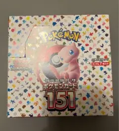 ポケモンカード151 シュリンクなし　ペリペリ付き　1BOX