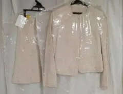 COMME CA ISM ジャケット スカートセット M