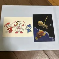 セル画 アンパンマン メロンパンナとチーズ 背景付き - メルカリ