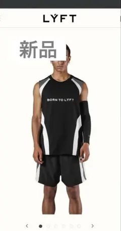 LYFT BORN TO LYFT ブラックタンクトップ Mサイズ