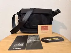 マンハッタンポーテージ　ブラックレーベル　メッセンジャーバッグ