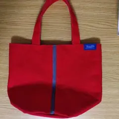 TULLY'S COFFEE トートバッグ レッド