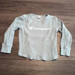 Champion 長袖カットソー 140 グレー