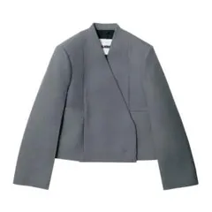 【美品】ジルサンダー　ジャケット　コート　グレー