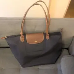 LONGCHAMP ロンシャン ル・プリアージュ L ネイビー トート 大容量