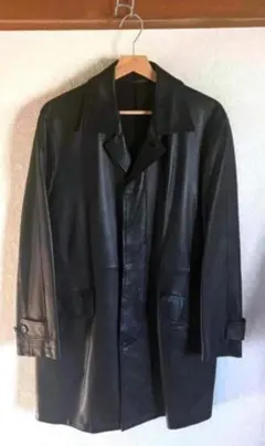 【レア】【美品】90s ポールスミス ラムレザーカーコート paul smithのサムネイル