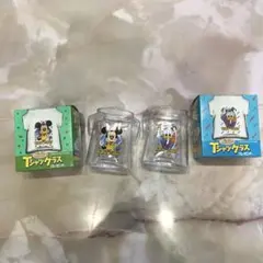ディズニーTシャツグラス　2個セット