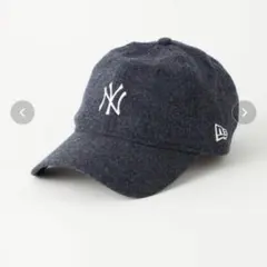 別注 NEWERA ニューエラ ツイードミディアムNYキャップ