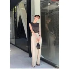 MUSE de Deuxieme Classe Glowlinoラップパンツ34 - メルカリ
