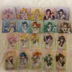 美少女戦士セーラームーンクリアカード&マグネットシートコンプリート　明治