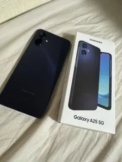 Samsung Galaxy A25 5G ダークブルー 本体 - メルカリ
