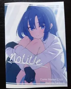 コミケ107 C107 ぼーだーふりー Fラン 新刊 ブルアカ イラスト本