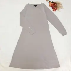 Reflect （ウール混）　Aラインニットワンピース　nanohana⭐︎様専用