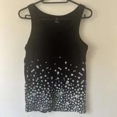 RAD CUSTOM タンクトップ 150 スカル 星柄