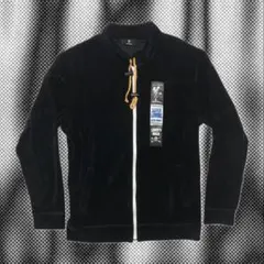 スーパーラバーズ グランジ プリント ロゴ ジップアップ パーカー トレーナー