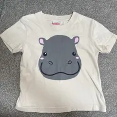 KOBE ANIMAL KINGDOM カバ Tシャツ 100cmのサムネイル