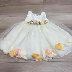 ベビードレス 80センチ 結婚式 フォーマル リングガール