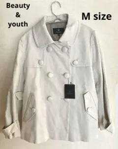 ✨新品❤️✨ビューティーアンドユース/コート/トレンチ/ベージュ/M/ダブル/綿