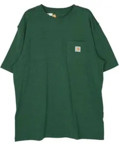 カーハート ポケット付き半袖Tシャツ メンズ CTK87 XL 新品タグ付き