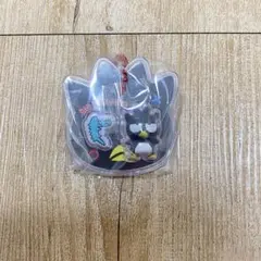 サンリオキャラクターズ パッケージチャーム＆チョコボーロ バツマル　バットバツ丸