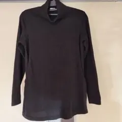 ELLE 授乳服 黒タートルネック長袖 M-L