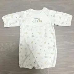 【美品】ロンパース長袖50-60サイズ