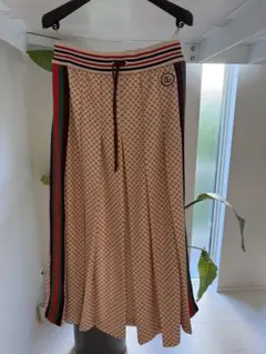 GUCCI ジャージ　プリーツロングスカート　美品のサムネイル